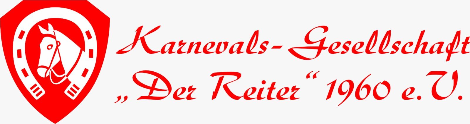 Logo Karnevalsgesellschaft „Der Reiter“ Hochkirchen von 1960 e.V.